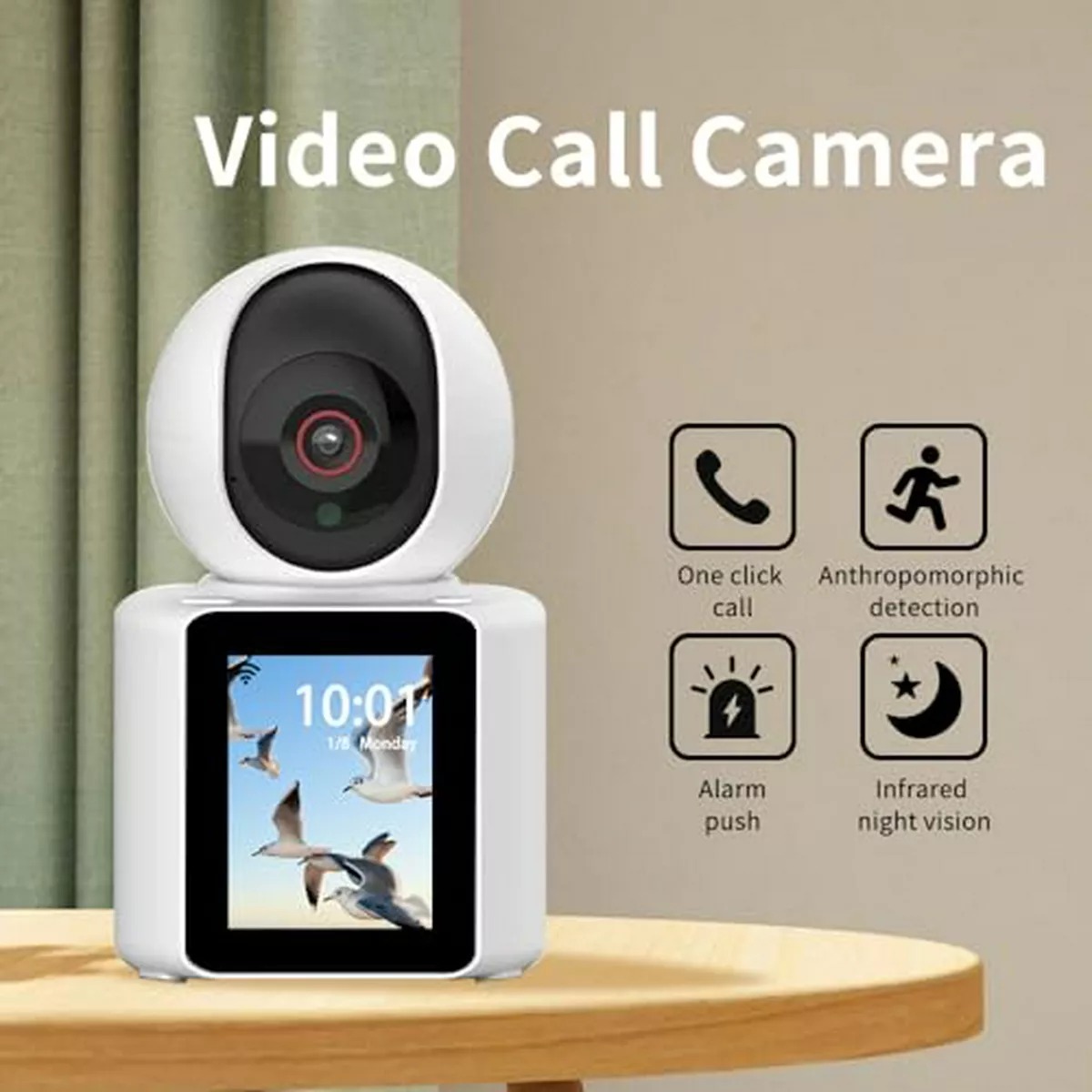 Miniatura 2 de Camara seguridad con Pantalla videollama